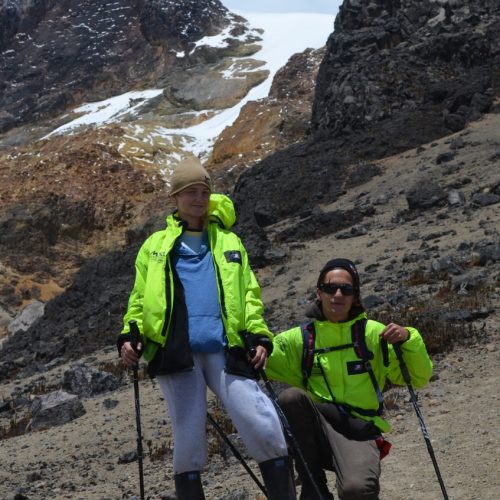 BORDE DEL GLACIAR NEVADO DEL TOLIMA